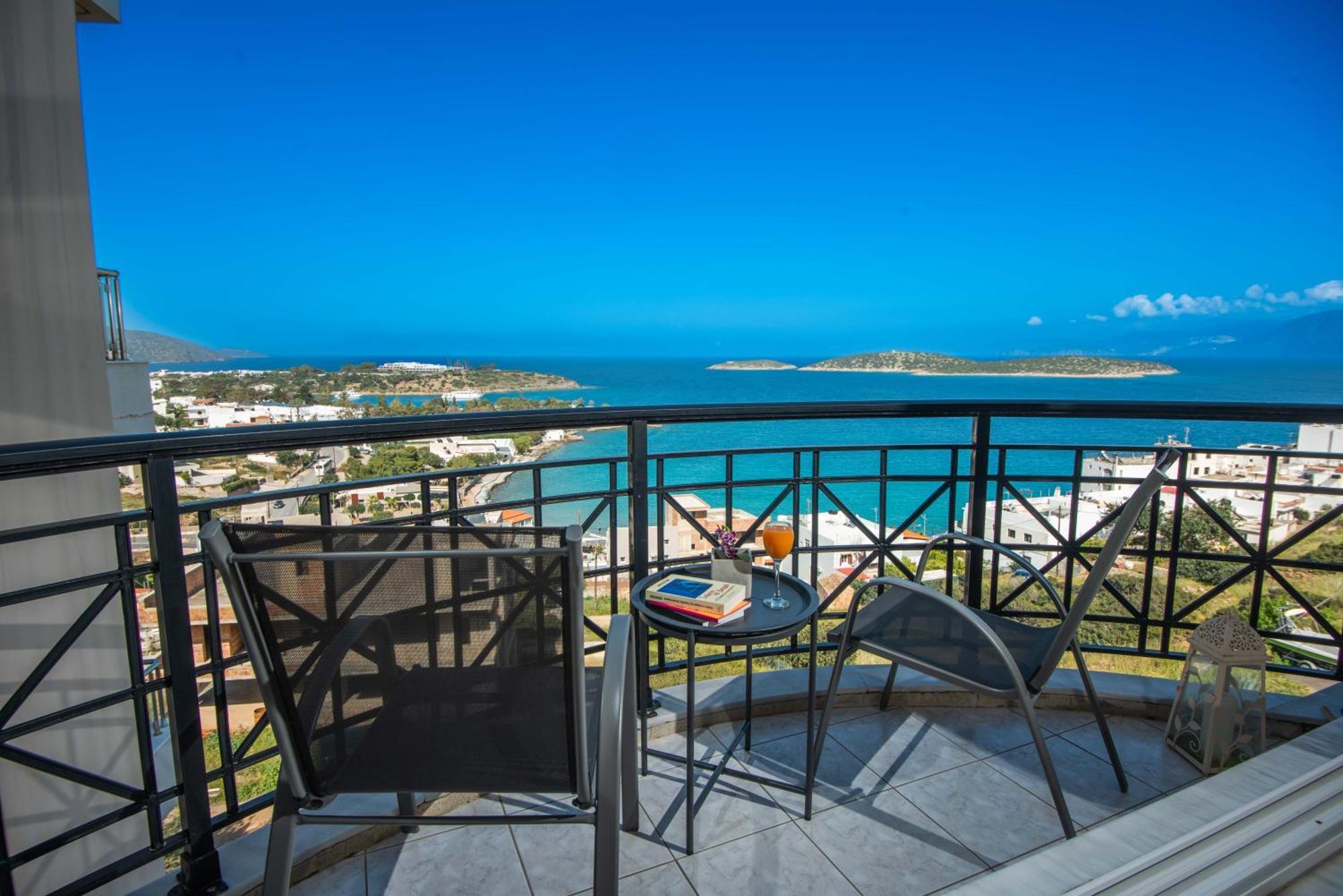 Ferienwohnung Vasiliki Island View House Agios Nikolaos Exterior foto