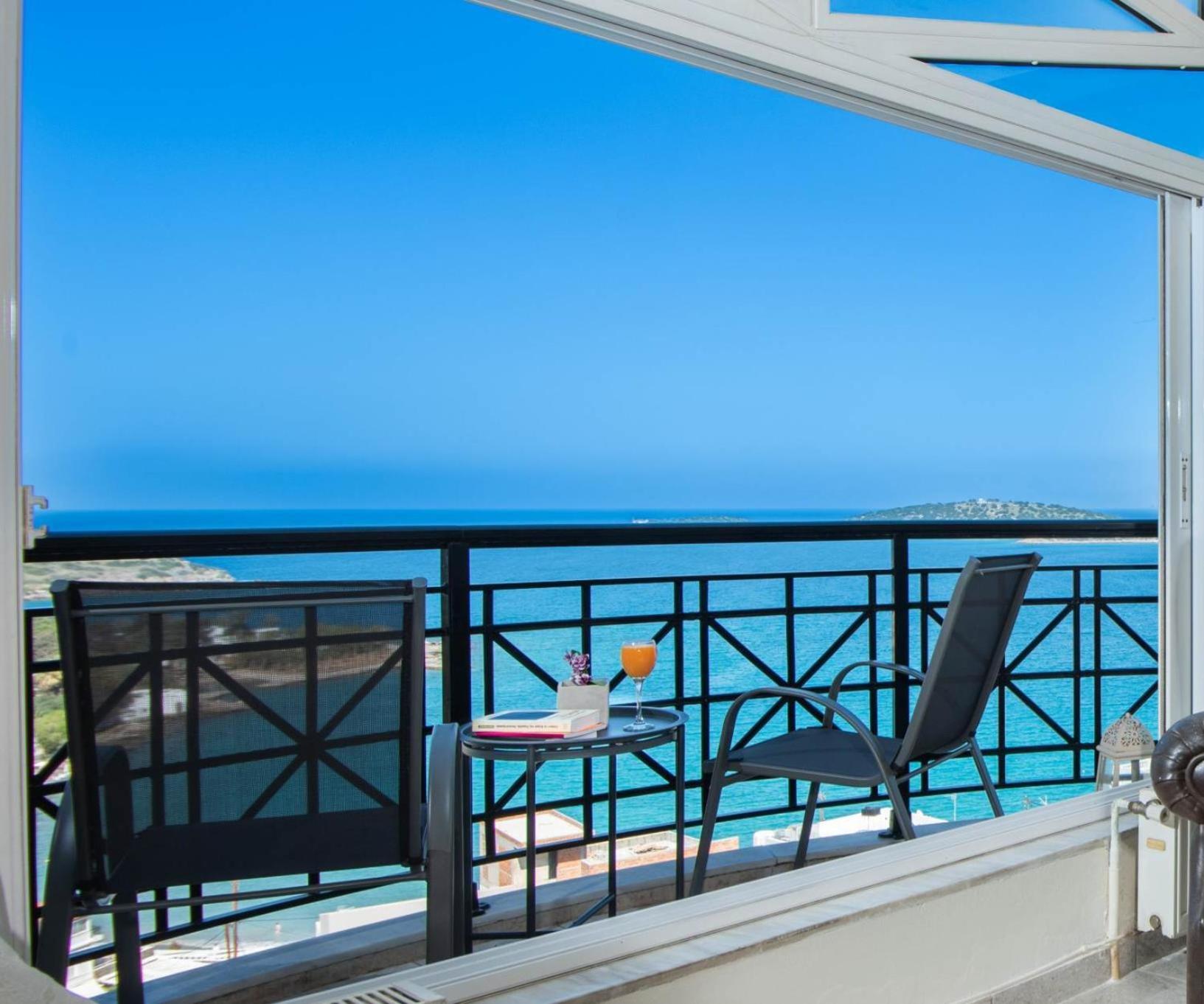 Ferienwohnung Vasiliki Island View House Agios Nikolaos Exterior foto